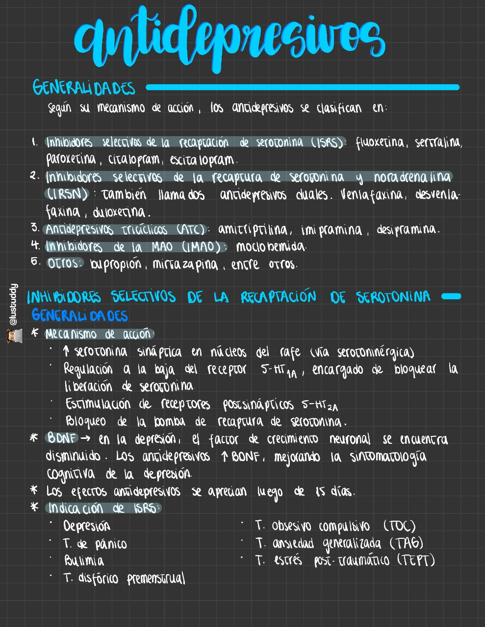 Cuaderno digital - Psiquiatría